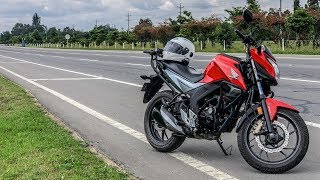 HONDA CB 160 F DLX Full Review I Precio I Test Drive I Frenos CBS [upl. by Asilana]