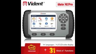 Comment enregistrer et mettre a jour VIDENT iAuto702 Pro [upl. by Yendis]