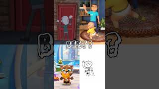 PAKA PAKA Animation Meme shorts talkingtom ochy [upl. by Upshaw387]