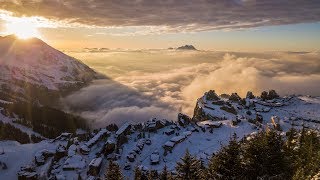 Freeride skiing Avoriaz [upl. by Nailuj]