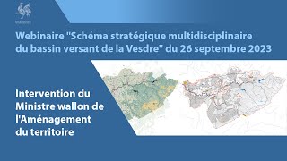 Webinaire quotBassin versant de la Vesdrequot  Service public de Wallonie SPW  Territoire [upl. by Naro]