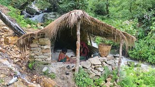 Beautiful Nepali mountain Village Traditional Life of Nepal  Most Peaceful And Relaxing Winter Mil [upl. by Enelegna66]