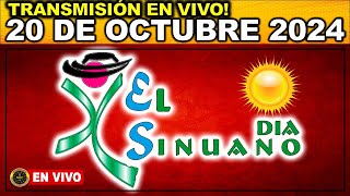 SINUANO DÍA Resultado EL SINUANO DÍA DOMINGO 20 de Octubre de 2024 [upl. by Glovsky]