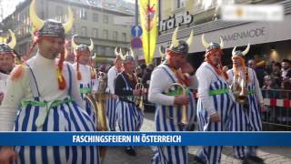 Faschingsfeiern in Österreich [upl. by Sender]