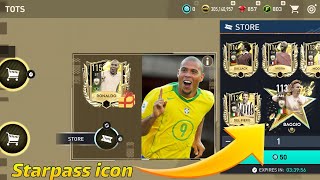 113 OVR BAGGIO STARPASS ICON  115 OVR RONALDO TOTS ICON AND LA LIGA FIFA MOBILE 23 [upl. by Mcripley]