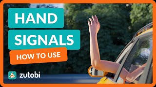 How to Use Driving Hand Signals  Driving Tips [upl. by Annoyik]