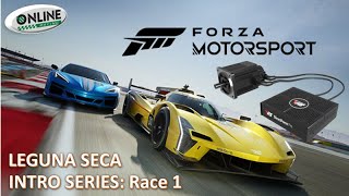 Forza 8  Online Racing  VRS Direct Force Pro  Leguna Seca Short  Intro Series Race 1 [upl. by Milas]