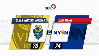 Vevey Riviera Basket vs BBC Nyon  Game Highlights [upl. by Mohun682]