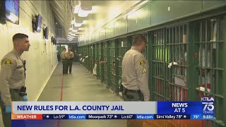 New rules for LA County jail [upl. by Survance]