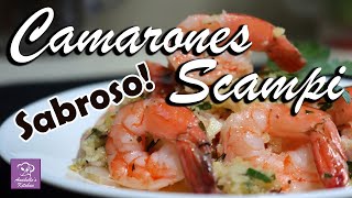 Camarones Scampi Horneados  Baked Shrimp Scampi  Anabelles Kitchen [upl. by Marras]