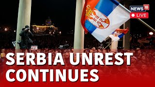 Thousands Gather In Belgrade To Protest Serbian Election Demand Annulment  Serbia News LIVE  N18L [upl. by Arayc]