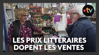 Moselle  les prix littéraires dopent les ventes des libraires messins [upl. by Janean]