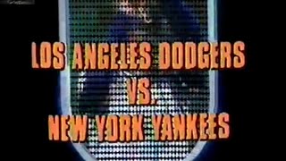 1981 World Series Game 1 Los Angeles Dodgers vs New York Yankees [upl. by Ezechiel]