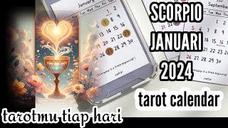 SCORPIO JANUARI 2024 quotREJEKI BERLIMPAHquottarotreading tarotcalendar [upl. by Rayshell436]