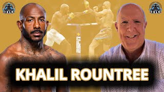 Khalil Rountree talks extremely painful surgery valiant effort in loss to Alex Pereira at UFC 307 [upl. by Ahseka]