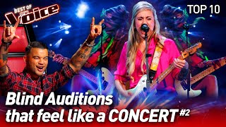 Turning the Blind Auditions into a CONCERT on The Voice 2  Top 10 [upl. by Osnerol]