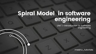 116  Spiral Model in software engineering [upl. by Ivgnout]