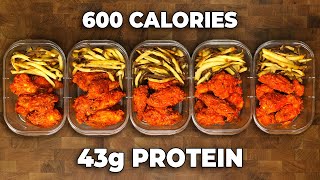 Buffalo Wing Meal Prep for Fat Loss [upl. by Trout629]