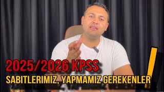 20252026 KPSS YOL HARİTASI 2024 KPSS’den Aldığımız Derslerle Sabitler ve Yapmamız Gerekenler kpss [upl. by Irbmac]