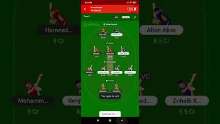 ZGS VS CSS GR DREAM11 PREDICTION RANK 1 TOP 100 SHARJAH CBFS LEAGUE T20 [upl. by Hogg714]