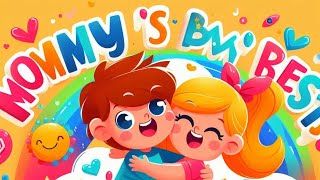 🌈 Mommy My Best Friend Song  My Buddy all day long👧🏻👶 Fun song  Nursery Rhymes  Kids Songs [upl. by Marjorie]