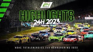 Record breaking 51st edition 🎥 Full Race Highlights  ADAC TotalEnergies 24h Nürburgring 2023 [upl. by Ntisuj]