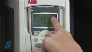 ABB ACS550 AC Drive Basic Startup [upl. by Nebra]