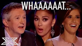 THE MOST SURPRISING amp UNEXPECTED X Factor Auditions From Around The World [upl. by Monjan827]