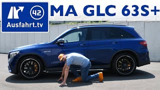 2018 MercedesAMG GLC 63S 4MATIC X253  Kaufberatung Test Review  MercedesBenz GLC [upl. by Nivlam747]