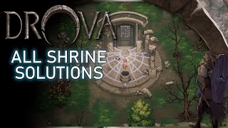 Drova Forsaken Kin  All SHRINE Solutions [upl. by Blackwell]