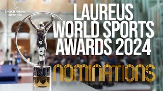 Laureus World Sports Awards 2024  Nominations Press Conference [upl. by Nnaeitak]