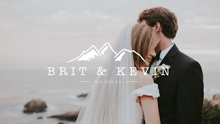 Gorgeous Elopement Wedding Video on Big Sur Point 16 Cliff  You Will Cry 100 [upl. by Naahsar]