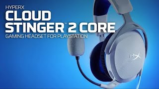 HYPERX CLOUD STINGER 2 CORE GAMING HEADSET  BEST GAMING HEADSET  HEADSET FOR PCPS4PS5 [upl. by Welles]