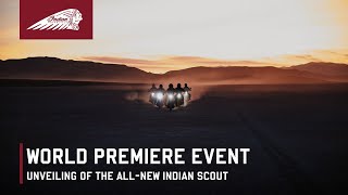 World Premiere Event  The AllNew Indian Scout [upl. by Gena]