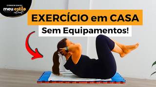 EXERCÍCIOS na CADEIRA Sem EQUIPAMENTO em CASA [upl. by Rakia]