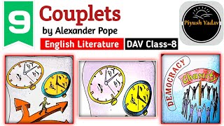 Couplets  Chapter 9  Question Answer  DAV Class 8  PiyushYadav  PiyushYadavDAV [upl. by Birkle734]