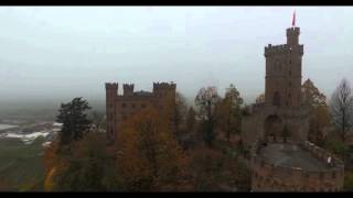 Schloss Ortenberg im Herbst  castle ortenberg in autumn [upl. by Eidnak724]