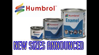 Humbrol New Sizes Announced  Scale Model News [upl. by Comfort5]