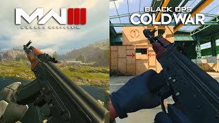 Call of Duty Black Ops Cold War VS Modern Warfare III  Reload Animation Comparison 4K [upl. by Lenore]