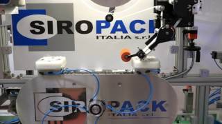 Siropack SR08 Macchina per applicazione di carta assorbente ed etichette [upl. by Ledoux]