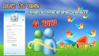 How To Use MSN Messenger in 2020 [upl. by Ced998]