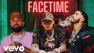 FACETIME  ANUEL X BRYANT MYERS X LUAR LA L [upl. by Ryun]