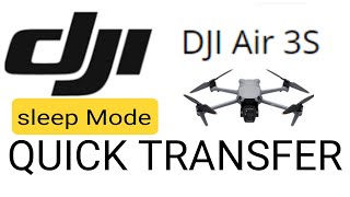 DJI AIR 3S  Trasfer Files  Even when Drone is Off [upl. by Anahir]