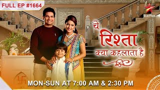 NaitikAkshara ki घबराहट badh gayi Full Episode1664Yeh Rishta Kya Kehlata Hai [upl. by Maher48]