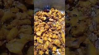 BANANA FRY CURRY YUMMY 🤤cooking viralvideo food viralshort [upl. by Azne]