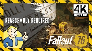 Reassembly Required  Fallout 76 Gameplay 4K Ep 16 [upl. by Maurits332]