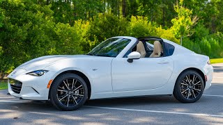 👉2024 MX5 Miata RF Grand Touring Retractable Fastback Hard Top Convertible [upl. by Adnauqal]