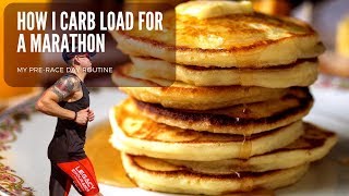 How I Carb Load Before A Marathon [upl. by Ailaro]