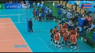 Asian Games 2014 Women Volleyball  Thailand VS China  Sep 30th 2014  Full Match [upl. by Ecela69]