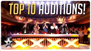 Top 10 BEST amp MOST VIEWED Auditions  Got Talent Global [upl. by Ezarra]